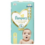 Pampers Premium Care Νο1 Newborn (2-5kg) 50 памперси