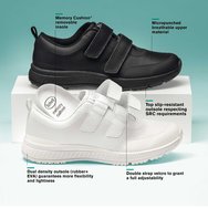 Scholl Shoes Energy Plus Double Strap Man Black Мъжки анатомични обувки дават естествено безболезнено ходене 1 чифт Scholl Shoes Energy Plus Double Strap Man Black Мъжки анатомични обувки дават естествено безболезнено ходене 1 чифт