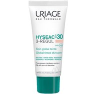 Uriage Hyseac 3-Regul Global Tinted Skincare Spf30, 40ml - Цялостна терапия с цвят за кожа с несъвършенства