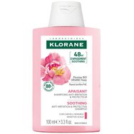 Klorane Peony Soothing & Sensitive Scalp Shampoo Travel Size 100ml - Успокояващ шампоан с божур за чувствителна и раздразнена коса