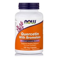 Now Foods Quercetin With Bromelain Хранителна добавка, мощен антиоксидант, поддържа имунната система 120veg.caps