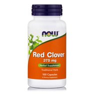 Now Foods Red Clover 375mg Хранителна добавка за червена детелина при кожни проблеми 100veg.caps