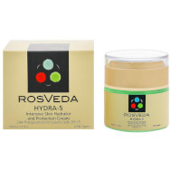 RosVeda Hydra-5 100% Билков състав, овлажнител, защитен гел за 24 -то хидратиращо лице със слънцезащита Spf15 50ml