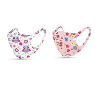TiLi Fashion Face Mask Многофункционални детски маски за лице с пчелен дизайн - бухал за момиче 2 броя TiLi Fashion Face Mask Многофункционални детски маски за лице с пчелен дизайн - бухал за момиче 2 броя