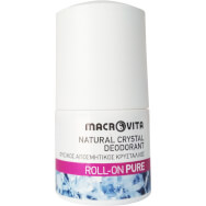Macrovita Natural Crystal Deodorant Roll-On Pure 50ml - Натурален кристален дезодорант с чист аромат Macrovita Natural Crystal Deodorant Roll-On Pure 50ml - Натурален кристален дезодорант с чист аромат