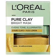 L\'oreal Paris Pure Clay Bright Mask 50ml L\'oreal Paris Pure Clay Bright Mask 50ml