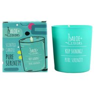 Aloe+ Colors Scented Soy Candle Pure Serenity 220gr - Ароматизирана соева свещ с аромат на магнолия