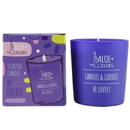 Aloe+ Colors Scented Soy Candle Be Lovely 220gr - Ароматизирана соева свещ в буркан с аромат на карамел и горчив бадем