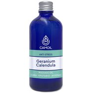 Camoil Geranium Calendula Anti-Stress Massage Oil 100ml - Масажно масло с невен и етерични масла за усещане за спокойствие Camoil Geranium Calendula Anti-Stress Massage Oil 100ml - Масажно масло с невен и етерични масла за усещане за спокойствие