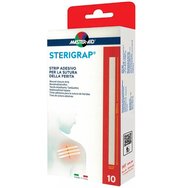 Master Aid Sterigrap 6x100mm 10 бр - Конвергентен филм за травма Master Aid Sterigrap 6x100mm 10 бр - Конвергентен филм за травма