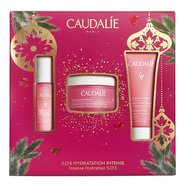 Caudalie PROMO PACK Vinosource - Hydra S.O.S Intense Moisturizing Cream 50ml & подарък S.O.S Serum 10ml, Mask 15ml
