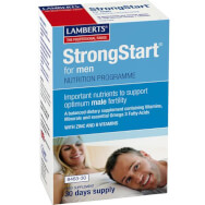 Lamberts Strong Start for Men 30tabs - Хранителна добавка в подкрепа на фертилитета при мъжете Lamberts Strong Start for Men 30tabs - Хранителна добавка в подкрепа на фертилитета при мъжете