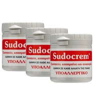 Sudocrem Комплект 3x125ml - Лек антисептик & Успокояващ крем Идеален за смяна на пелени Sudocrem Комплект 3x125ml - Лек антисептик & Успокояващ крем Идеален за смяна на пелени