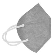 Tara Filtering Half Non Medical 5 Layer Masks FFP2 NR KN95 Grey 1 бр - Защитна маска за еднократна употреба с метален лист в сив цвят Tara Filtering Half Non Medical 5 Layer Masks FFP2 NR KN95 Grey 1 бр - Защитна маска за еднократна употреба с метален лист в сив цвят