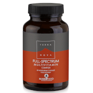 Terranova Full-Spectrum Multivitamin Comlex Уникален мултивитамин, подобрен със суперхрани за максимална ефективност 50Caps