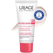Uriage Roseliane Spf30 Visible Redness Neutrilizing Care Лек, немазен крем за лице против зачервяване за кожа, склонна към зачервяване, с висок SPF 40ml