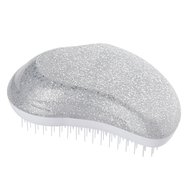 Tangle Teezer The Original Silver Glitter/White Специално проектирана четка за лесно разплитане на косата 1 брой Tangle Teezer The Original Silver Glitter/White Специално проектирана четка за лесно разплитане на косата 1 брой