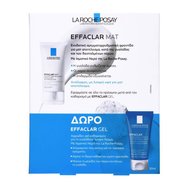 La Roche-Posay PROMO PACK Effaclar Mat Cream 40ml & Безплатен Effaclar Gel разпенващ се почистващ гел 50ml
