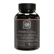 Pharmalead Black Range Vitamin C 1000mg & D3 2000ui 120veg.caps - Хранителна добавка за укрепване на имунната система и намаляване на умората Pharmalead Black Range Vitamin C 1000mg & D3 2000ui 120veg.caps - Хранителна добавка за укрепване на имунната система и намаляване на умората