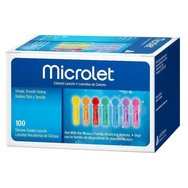 Microlet Coloured Lancets 100 бр