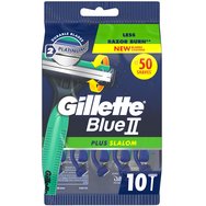 Gillette Blue II Plus Slalom 10 броя Gillette Blue II Plus Slalom 10 броя