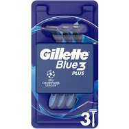 Gillette Blue3 Plus Comfort Disposable Razors 3 бр - Мъжки самобръсначки с 3 ножчета за дълбоко и гладко бръснене