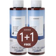 Korres Душ гел Vine Santorini 1 + 1 Подарък 2Х250мл