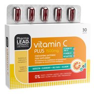 Pharmalead Vitamin C Plus 1500mg Food Supplement 30tabs - Хранителна добавка с комплекс от витамини, допринасящи за нормалната функция на имунната система Pharmalead Vitamin C Plus 1500mg Food Supplement 30tabs - Хранителна добавка с комплекс от витамини, допринасящи за нормалната функция на имунната система