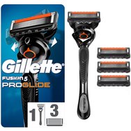 Gillette Fusion 5 Proglide Razors 4 Части и дръжка за подарък 1 бр Gillette Fusion 5 Proglide Razors 4 Части и дръжка за подарък 1 бр