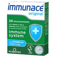 Vitabiotics Immunace Origial 30caps - Хранителна добавка, която укрепва имунната система на организма Vitabiotics Immunace Origial 30caps - Хранителна добавка, която укрепва имунната система на организма
