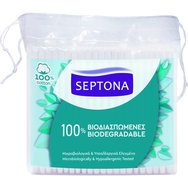 Septona Biodegradable Cotton Buds 200 броя - Биоразградими памучни тампони 100% памук Septona Biodegradable Cotton Buds 200 броя - Биоразградими памучни тампони 100% памук
