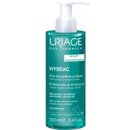 Uriage Hyseac Purifying Oil Travel Size 100ml - Олио за почистване на лице - около очи, подходящо за мазна кожа с несъвършенства