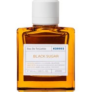 Korres Black Sugar, Oriental Lily & Caramel, Heliotrope Eau de Toilette 50ml - Дамски парфюм с балансирана сладост и свежест