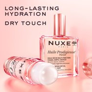 Nuxe Huile Prodigieuse Florale Multi-Purpose Roll-On Dry Oil многофункционално сухо олио във формат roll-on за лице, тяло и коса с флорален аромат 60ml