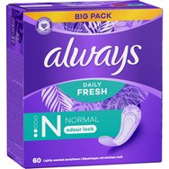 Always Daily Fresh Normal Odour Lock 60 броя Always Daily Fresh Normal Odour Lock 60 броя