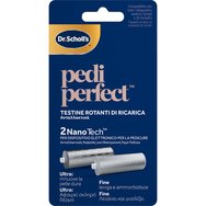 Dr. Scholl's Pedi Perfect Recharge NanoTech Replacement Head Резервни Цилиндрични Глави за Електрическа Пила за Крака, Които Премахват Загрубялата Кожа, Изглаждат & Полират 2 Броя[SHORT_TITLE]Dr. Scholl's Pedi Perfect Recharge NanoTech Replacement He