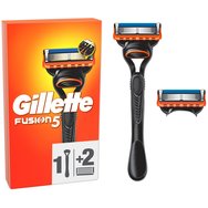 Gillette Fusion5 Male Premium BladeRazor System 1 Част и резервна бръснеща глава 1 бр - Самобръсначка с 5 ножчета против триене за невероятно гладко бръснене и допълнителна резервна глава