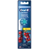Oral-B Kids Spiderman Value Pack Extra Soft Electric Toothbrush Replacement 4 броя Oral-B Kids Spiderman Value Pack Extra Soft Electric Toothbrush Replacement 4 броя