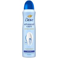 Dove Advanced Care 72h Talco 150ml - 72-часов дезодорант против изпотяване с прахообразен аромат за свежест и релаксация Dove Advanced Care 72h Talco 150ml - 72-часов дезодорант против изпотяване с прахообразен аромат за свежест и релаксация