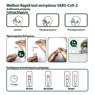 Wellion Sars Cov 2 Plus Antigen Rapid Self Test 1 бр