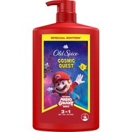 Old Spice Wolfthorn 3 in 1 Shower Gel & Shampoo 1L - Мъжки душ гел - шампоан с дълготраен аромат на див цитрон, тропически плодове, мандарина & ванилия, с помпа и произволен дизайн Old Spice Wolfthorn 3 in 1 Shower Gel & Shampoo 1L - Мъжки душ гел - шампоан с дълготраен аромат на див цитрон, тропически плодове, мандарина & ванилия, с помпа и произволен дизайн