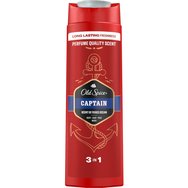 Old Spice Captain Shower & Shampoo 400ml - Мъжки душ гел, шампоан във форма Gel