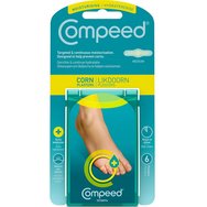 Compeed Средно овлажняващи пластири за мазоли, които предлагат хидратация и абсорбират вибрации 6бр Compeed Средно овлажняващи пластири за мазоли, които предлагат хидратация и абсорбират вибрации 6бр