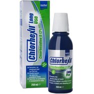 Chlorhexil 0.12% Mouthwash Long Use 250ml - Антимикробна вода за уста за облекчаване на венците и грижа за зъбите Chlorhexil 0.12% Mouthwash Long Use 250ml - Антимикробна вода за уста за облекчаване на венците и грижа за зъбите