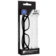 Eyelead PROMO PACK Унисекс очила за четене, черна кост E221 и прозрачна кост E223 1+1 подарък Eyelead PROMO PACK Унисекс очила за четене, черна кост E221 и прозрачна кост E223 1+1 подарък