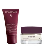 Caudalie Подарък Premier Cru The Cream Подхранващ и против стареене крем за лице 15ml & The Des Vignes Hyaluronic Nourishing Body Lotion 30ml Caudalie Подарък Premier Cru The Cream Подхранващ и против стареене крем за лице 15ml & The Des Vignes Hyaluronic Nourishing Body Lotion 30ml