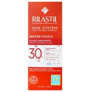Rilastil Sun System Water Touch Moisturizing Face Fluid Spf30, 50ml - Тънка течна слънцезащитна емулсия за лице, висока защита с овлажняващо действие и матов ефект, идеална за чувствителна, нормална и смесена кожа Rilastil Sun System Water Touch Moisturizing Face Fluid Spf30, 50ml - Тънка течна слънцезащитна емулсия за лице, висока защита с овлажняващо действие и матов ефект, идеална за чувствителна, нормална и смесена кожа