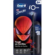 Oral-B iO Kids Spiderman 6+ Electric Toothbrush Електрическа четка за зъби с 3 режима на миене и 2-минутен музикален таймер за деца над 6 години, и калъф за пътуване, 1 брой Oral-B iO Kids Spiderman 6+ Electric Toothbrush Електрическа четка за зъби с 3 режима на миене и 2-минутен музикален таймер за деца над 6 години, и калъф за пътуване, 1 брой