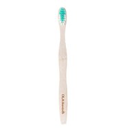 OLABamboo Kids Toothbrush Soft 1 Брой - Тюркоаз / Бяло - Мека детска четка за зъби от 100% бамбук