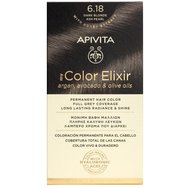 Apivita My Color Elixir Permanent Hair Color 1 Парче - 6.18 Русо Тъмно Сандре